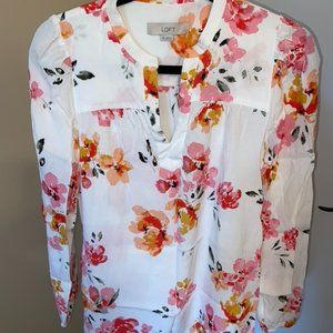 Loft maternity blouse